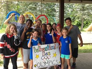 Wheatland Rec Olympics at Summer Camp