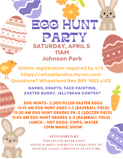 Egg Hunt Flyer