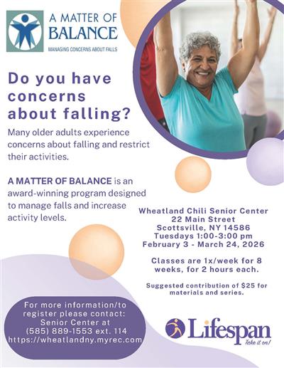 flyer with class info