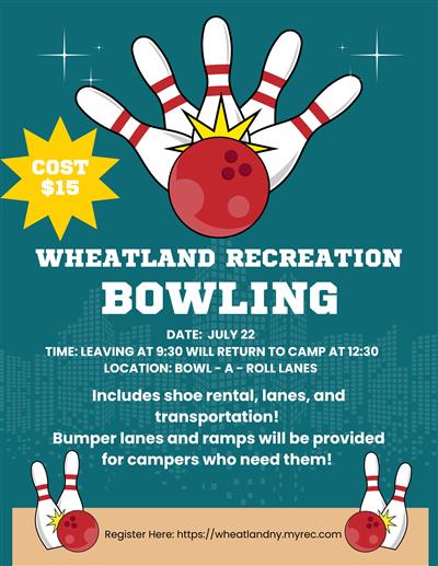 bowling fieldtrip details