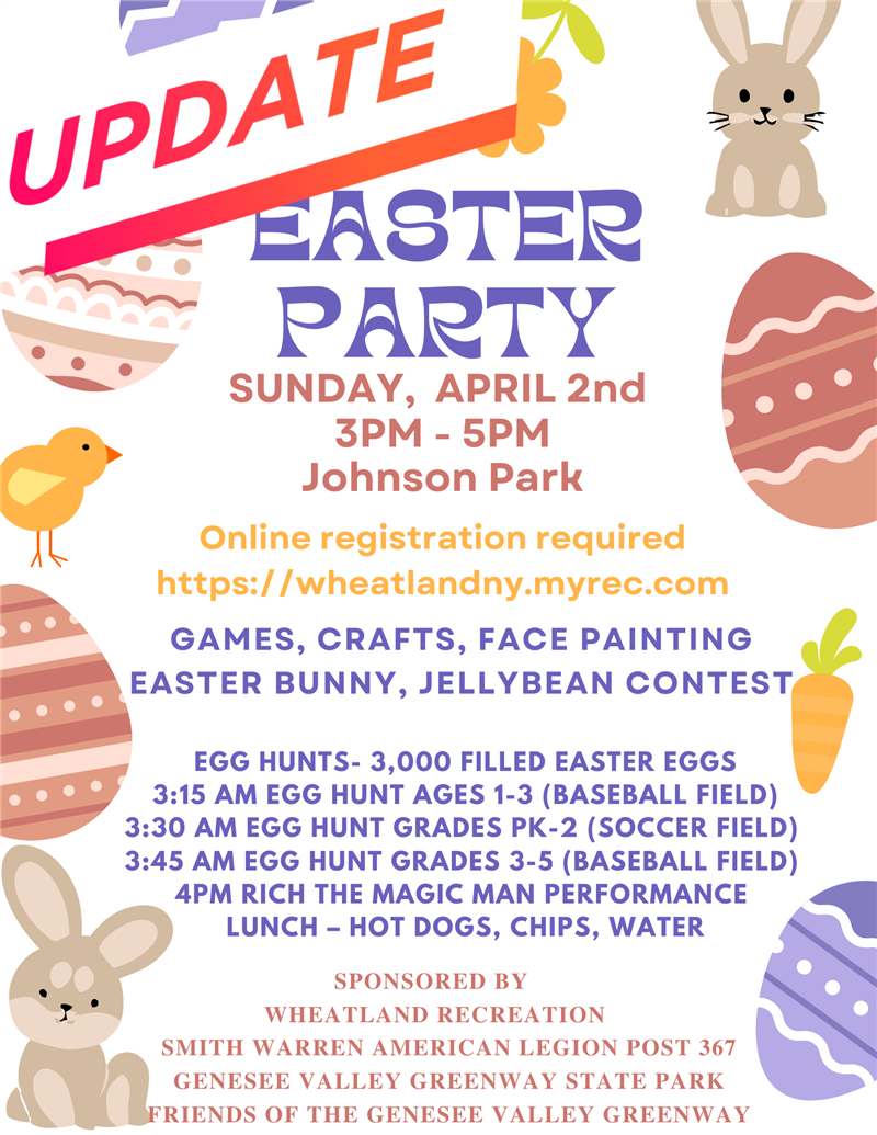 easter party flyer